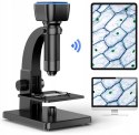 Mikroskop cyfrowy WIFI 2000x 10LED 1080P 12MPIX Inskam315-W
