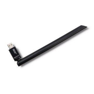 Qoltec Bezprzewodowy adapter Wi-Fi USB z anteną | standard N