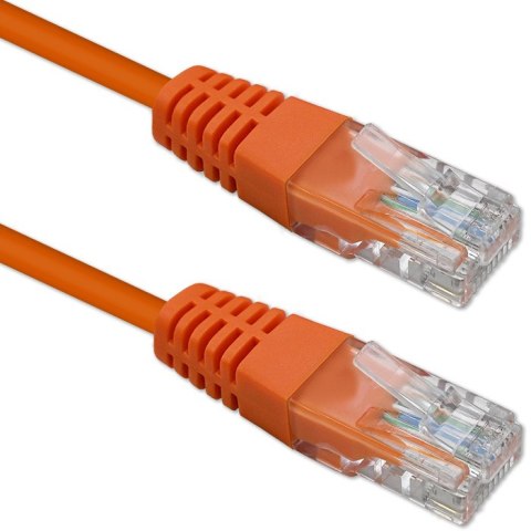 Qoltec Kabel Patchcord Crossover | CAT5E | UTP | 1.8m