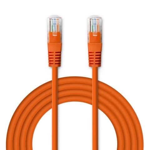 Qoltec Kabel Patchcord Crossover | CAT5E | UTP | 1.8m