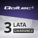 Qoltec Uniwersalny zasilacz do laptopa 65W | Automatyczny | MultiPlug | 9 wtyczek | +kabel zasilający