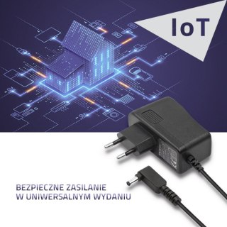 Qoltec Zasilacz wtyczkowy 10W | 5V | 2A | 4.0*1.35