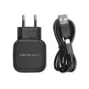 Qoltec Ładowarka sieciowa 17W | 5V | 3.4A | 2xUSB + kabel MicroUSB