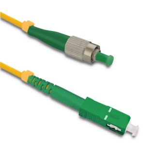 Qoltec Patchcord światłowodowy FC/APC - SC/APC | Singlemode | 9/125 | G652D | Simplex | 5m