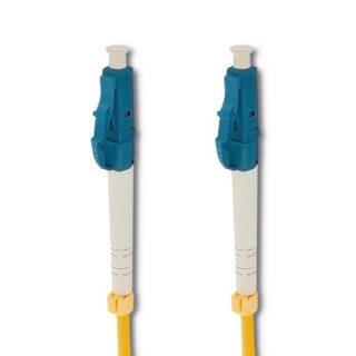 Qoltec Patchcord światłowodowy LC/UPC - LC/UPC | Singlemode | 9/125 | G652D | Simplex | 0.5m