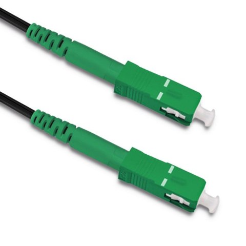 Qoltec Patchcord światłowodowy SC/APC - SC/APC | Message | Simplex | 100m