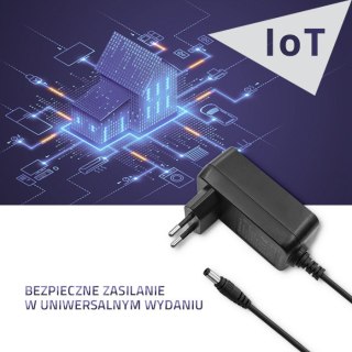 Qoltec Zasilacz wtyczkowy 36W | 12V | 3A | 5.5*2.5