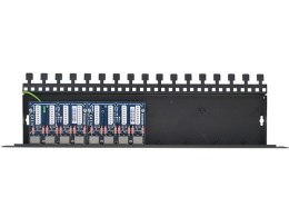 8-kanałowy panel zabezpieczający LAN z podwyższoną ochroną przepięciową PoE EWIMAR PTU-58R-PRO/PoE