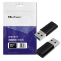 Qoltec Adapter USB typ A męski | USB typ C żeński