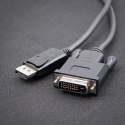 Qoltec Kabel DisplayPort | DVI (24+1) męski 1.8m