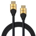 Qoltec Kabel HDMI v2.1 Ultra high speed 8K | 60Hz | 28AWG| GOLD | 3m