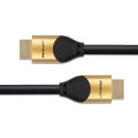 Qoltec Kabel HDMI v2.1 Ultra high speed 8K | 60Hz | 28AWG| GOLD | 3m