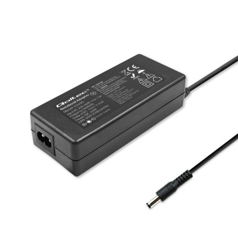 Qoltec Zasilacz 40W | 12V | 3.33A |wtyk 5.5*2.1 | + kabel zasilający