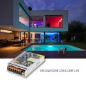 Qoltec Zasilacz impulsowy LED IP20 | 150W | 12V | 12.5A | Slim