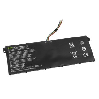 GREEN CELL BATERIA AC72 AC14B8K AC14B3K DO ACER ASPIRE 5 A515 R15 R5-571T SPIN SP315 SP513 2100MAH 15.2V