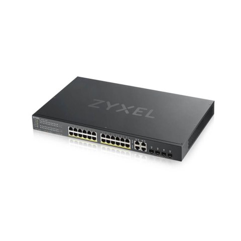 Switch Zyxel GS1920-24HP 28p PoE (PoE+: 24;) 375W Managed Gigabit