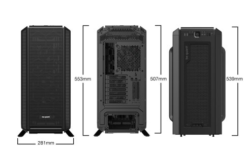 OBUDOWA BE QUIET! SILENT BASE 802 BLACK