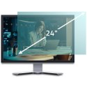 Qoltec Filtr światła niebieskiego 24" | 16:9 | Ochrona wzroku | Anti Glare | Matowy | na monitor