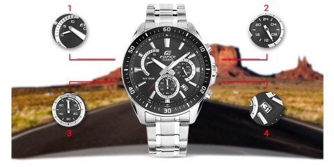 Zegarek Męski CASIO EDIFICE EFR-552D-1AVUEF + BOX