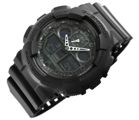 Zegarek Męski CASIO G-SHOCK GA-100-1A1ER + BOX