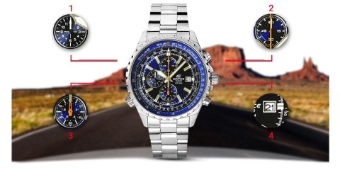 Zegarek Męski CASIO EDIFICE EF-527D-2AVUEF 10 BAR