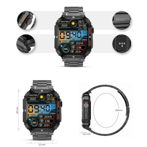 Smartwatch Gravity GT6-2