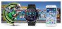 Smartwatch Gravity GT21-4 + Czarny Pasek Silikonowy