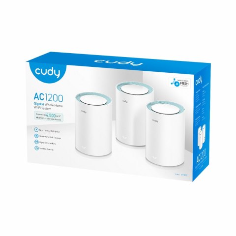 CUDY M1300(3-Pack) | Mesh, WiFi 5, 2,4GHz/5GHz,