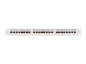 LANBERG PATCH PANEL 24 PORT 1U 19" KAT.6A FTP SZARY PPSA-1024-S