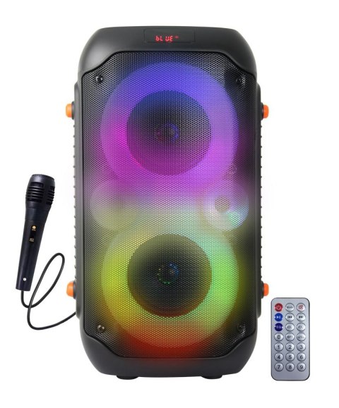 ESPERANZA GŁOŚNIK BT FM LED RGB KARAOKE SINGER EP156