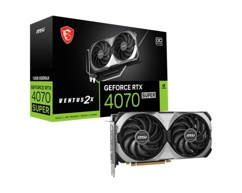 Karta graficzna MSI GeForce RTX 4070 SUPER 12GB VENTUS 2X OC