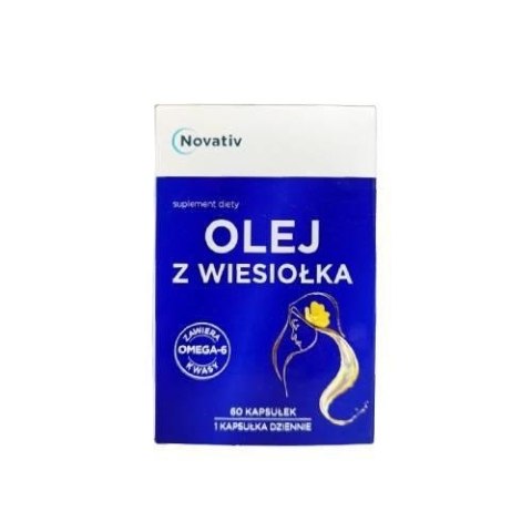 Novativ Olej z wiesiołka 60 kapsułek