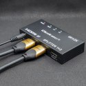 Qoltec Aktywny rozdzielacz Splitter 2 x HDMI 4K x 2K | 3.4Gb/s | High stability