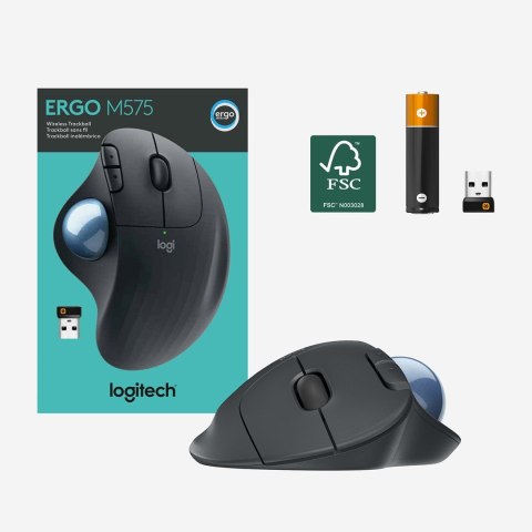 Mysz Logitech ERGO M575 Black