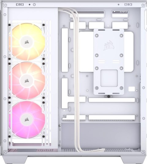 3500X RGB Tempered Glass Mid-Tower, White