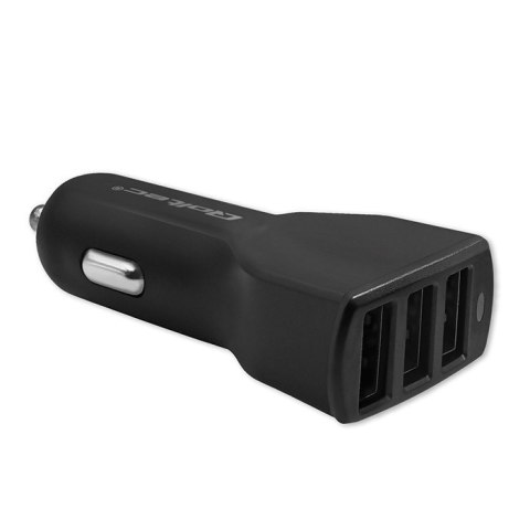 Qoltec Ładowarka samochodowa 12-24V | 24W | 5V | 4.8A | 3xUSB