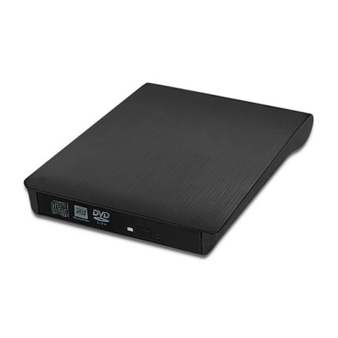 Qoltec Obudowa/kieszeń na napęd optyczny CD/DVD SATA | USB 3.0 | 9.5mm | wbudowany kabel