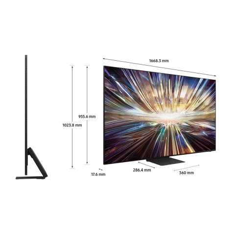 Telewizor Samsung QE75QN800DTXXH QLED 75'' 8K Ultra HD Tizen 120Hz Dolby Atmos Czarny