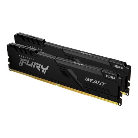 KINGSTON 64GB 3200MHz DDR4 CL16 DIMM (Kit of 2) FURY Beast Black KF432C16BBK2/64