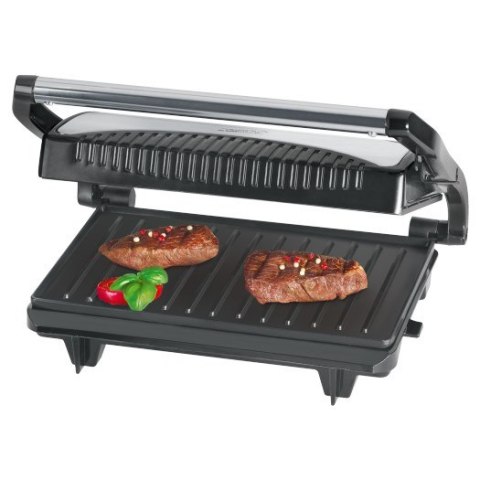 Grill Clatronic MG 3519 (stołowy-zamknięty; 700W; kolor srebrny)