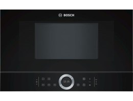 Kuchenka mikrofalowa BOSCH BFR634GB1 (900W; 21l; kolor czarny) (WYPRZEDAŻ)