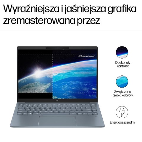 HP Pavilion14-ew1007nn Ultra 5 125H 14,0"2.8K OLED 400nits 120Hz 16GB DDR5 SSD512 Intel Arc 5MP Win11 2Y Natural Silver