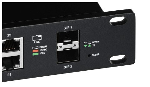 Switch Ubiquiti EdgeSwitch 24 PoE (250W) 26p PoE ( PoE+: 24;) 220W Managed Gigabit