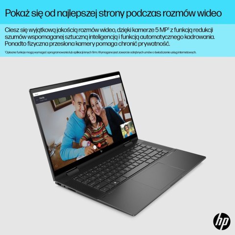 HP Envy 15-ES2050WM i5-1240P 15.6"FHD Touch 16GB SSD512 BT BLKB FPR x360 Win11 Natural Silver (REPACK) 2Y