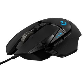 Mysz Logitech G502 Hero 910-005470 (optyczna; 16000 DPI; kolor czarny)