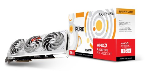 Karta graficzna SAPPHIRE RADEON RX 7800 XT PURE GAMING OC 16GB GDDR6 (WYPRZEDAŻ)