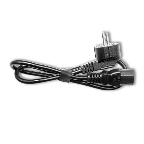 Qoltec Kabel zasilający IEC C13/SCHUKO | 3x0.75mm² | 0.6m