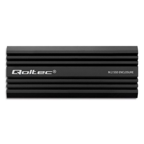 Qoltec Obudowa | kieszeń NV2270 na dysk M.2 SSD | SATA | NVMe | USB-C | 2TB