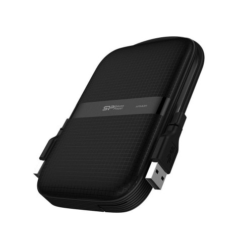 Dysk zewnętrzny HDD Silicon Power Armor A60 (4TB; 2.5"; USB 3.2; 5400 obr/min; Black; SP040TBPHDA60S3A)