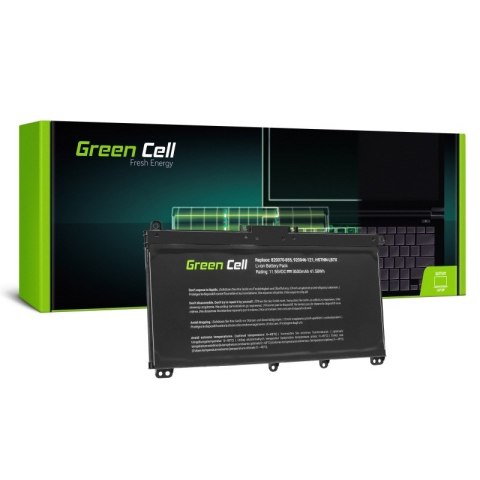 GREEN CELL BATERIA HP145 TF03XL DO HP PAVILION 14 15 15T 15Z 17 17Z 3400MAH 11,55V